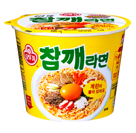 참깨라면컵(오뚜기)(1800)