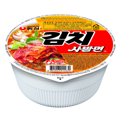 작은김치사발면(농심)(1500)