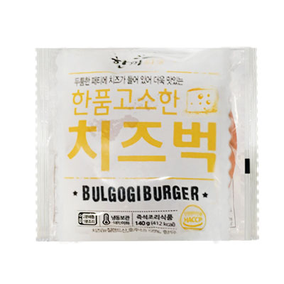 (냉동)한품고소한치즈버거(2300)