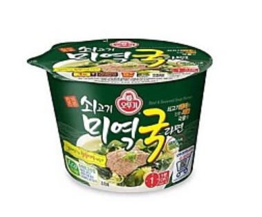 쇠고기미역국컵라면(오뚜기)(1800)