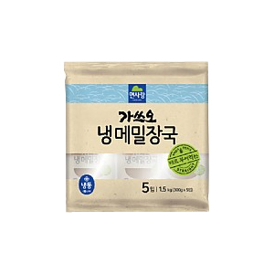 (냉동)가쓰오냉메밀장국(면사랑)