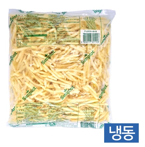 (냉동)한품감자-슈스트링2.72kg얇은두께