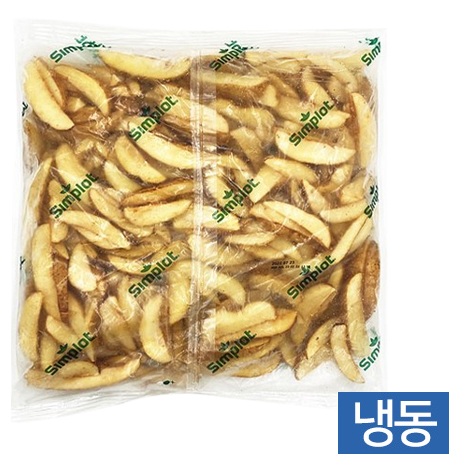 (냉동)한품웨지감자2kg(심플로트)반달감자