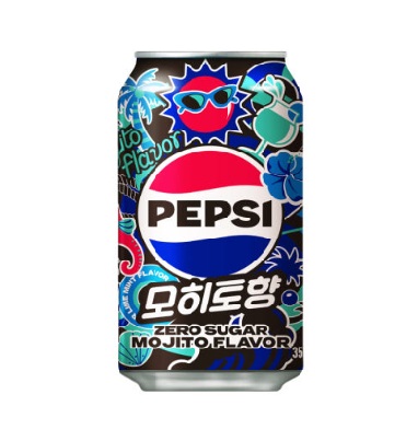 펩시제로슈거모히토뚱캔(롯데)