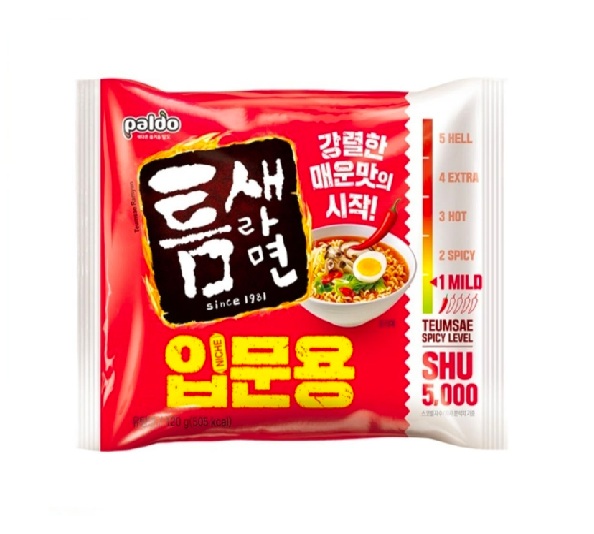 봉지틈새라면입문용(팔도)